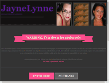 Tablet Screenshot of jaynelynne.com